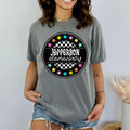 Jefferson Elementary Circle Star Mascot DTF Transfer - Merch Girls