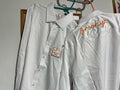 Logo Embroidered Button Up - Merch Girls
