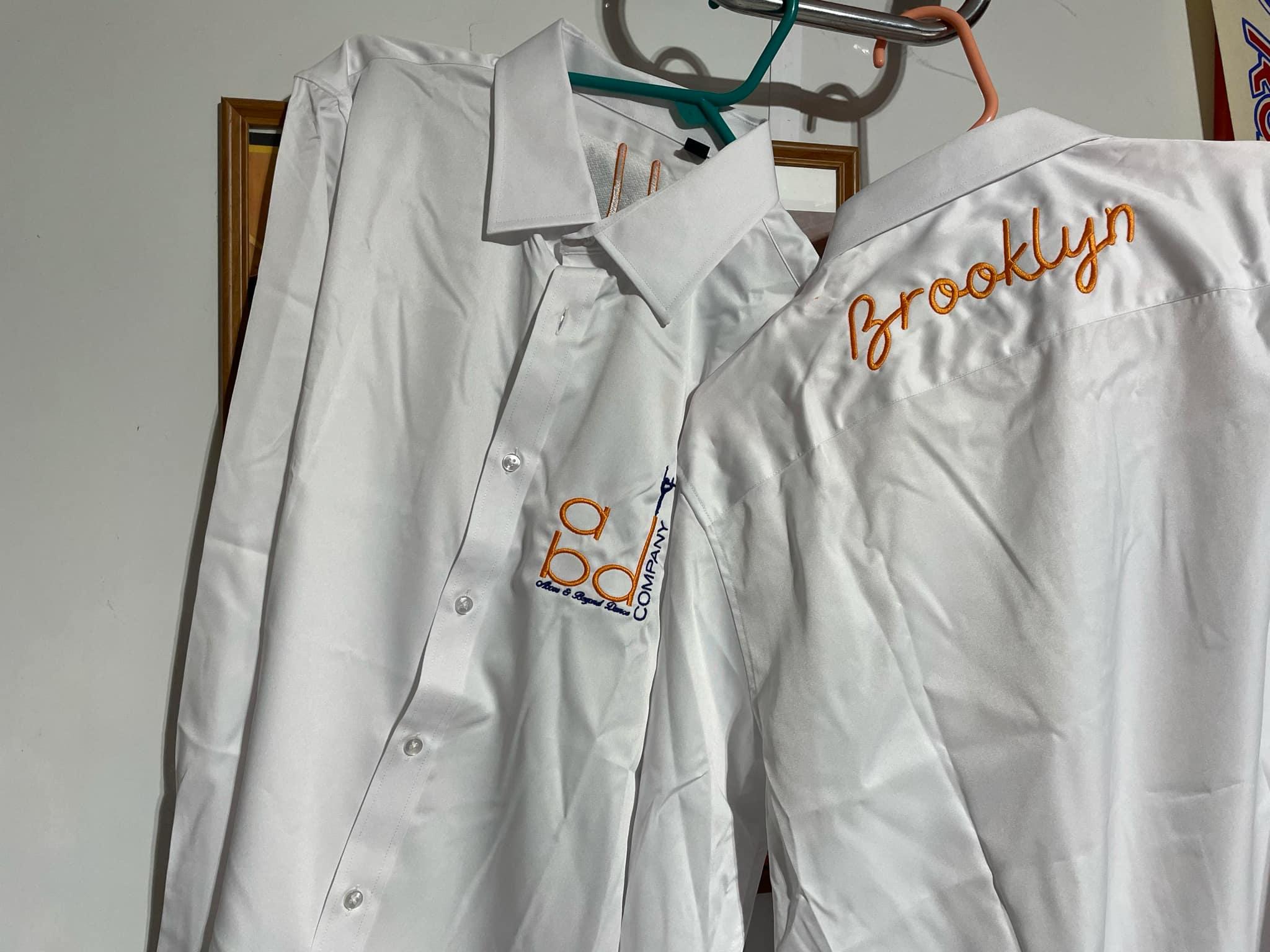 Logo Embroidered Button Up - Merch Girls