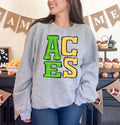 Aces Sporty Varsity Doodle DTF Transfer - Merch Girls