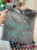 Custom Aloe Font Embroidered CC Short Sleeve/Sweatshirt - Merch Girls