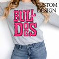 Sporty Varsity Doodle Design Mockup- No Physical Item! - Merch Girls