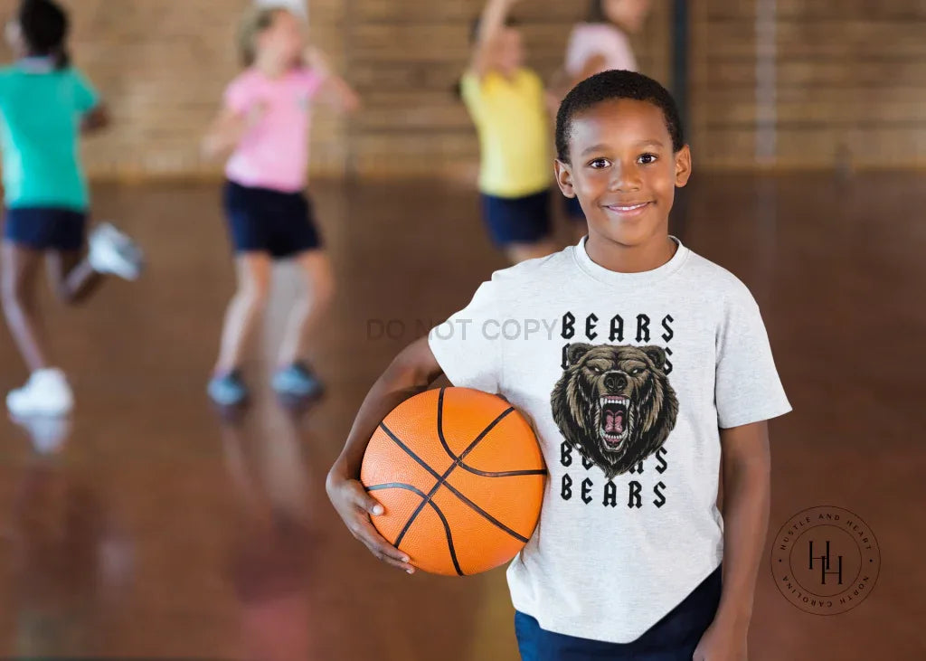 Bears Repeating Mascot Graphic Tee - Merch Girls