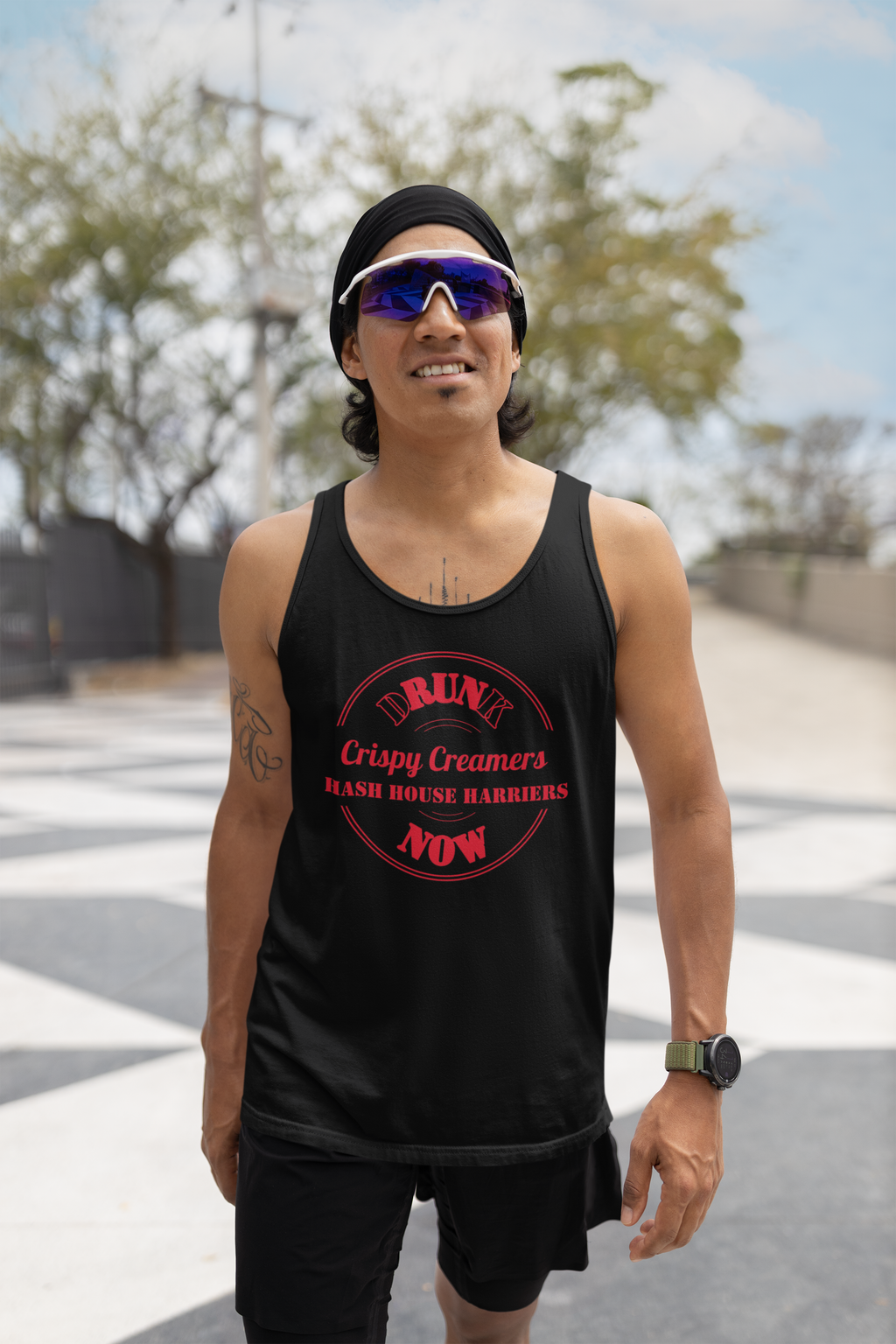 Crispy Creamers Drunk Now Graphic Tee or Tank