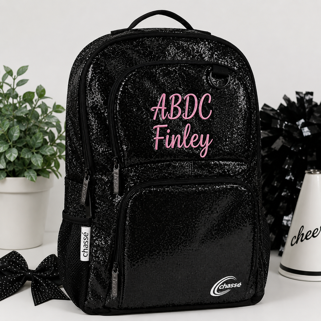 Chasse Cheer Backpack with Optional Embroidered Personalization