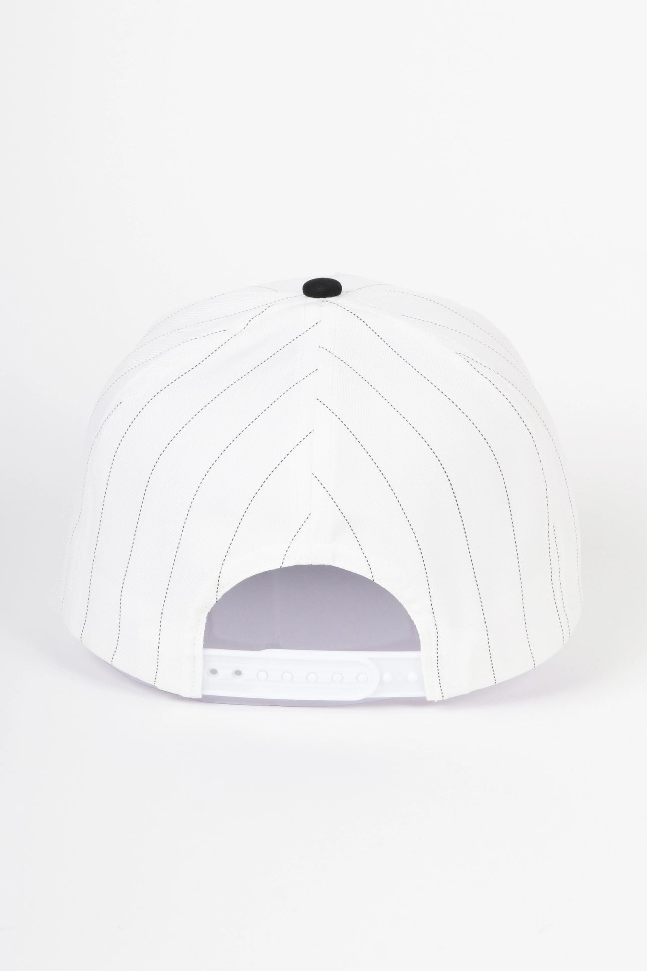 Collegiate Letter Glitter HTV or Fabric Applique Embroidered Adjustable Baseball Pinstripe Trucker Hat