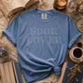 Love at First Chapter | Cross-Stitch Style Book Lover Embroidered Shirt
