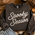 Spooky Season Embroidered Sweatshirt | Vintage Varsity Script