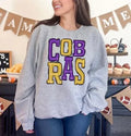 Cobras Sporty Varsity Doodle DTF Transfer - Merch Girls