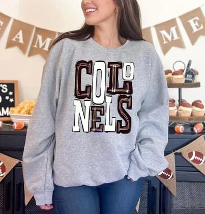 Colonels Sporty Varsity Doodle DTF Transfer - Merch Girls