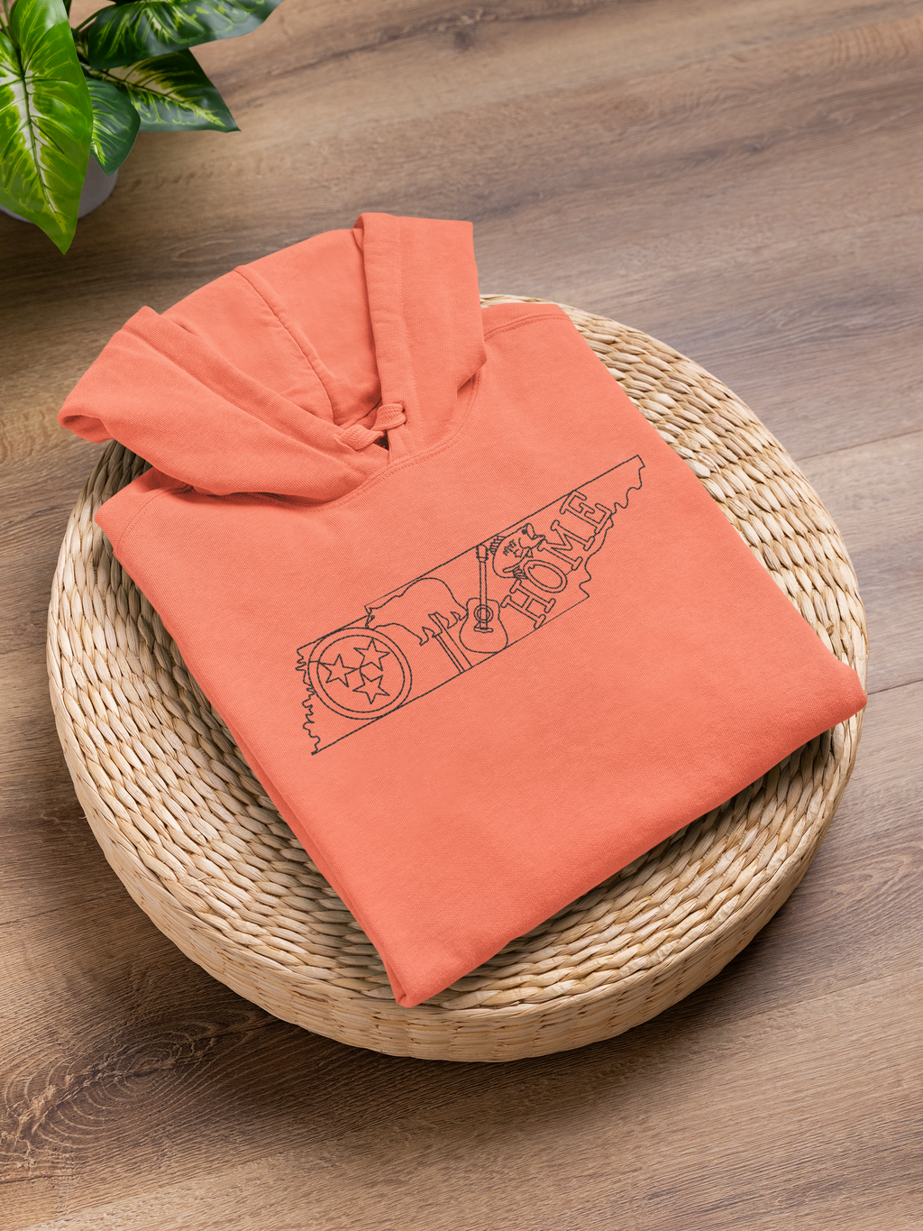 Home State Linework Embroidered Shirt | QUICK SHIP