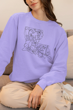 Home State Linework Embroidered Shirt | QUICK SHIP - Merch Girls