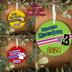Custom Varsity Style Mascot Ornament - No Physical Item! - Merch Girls