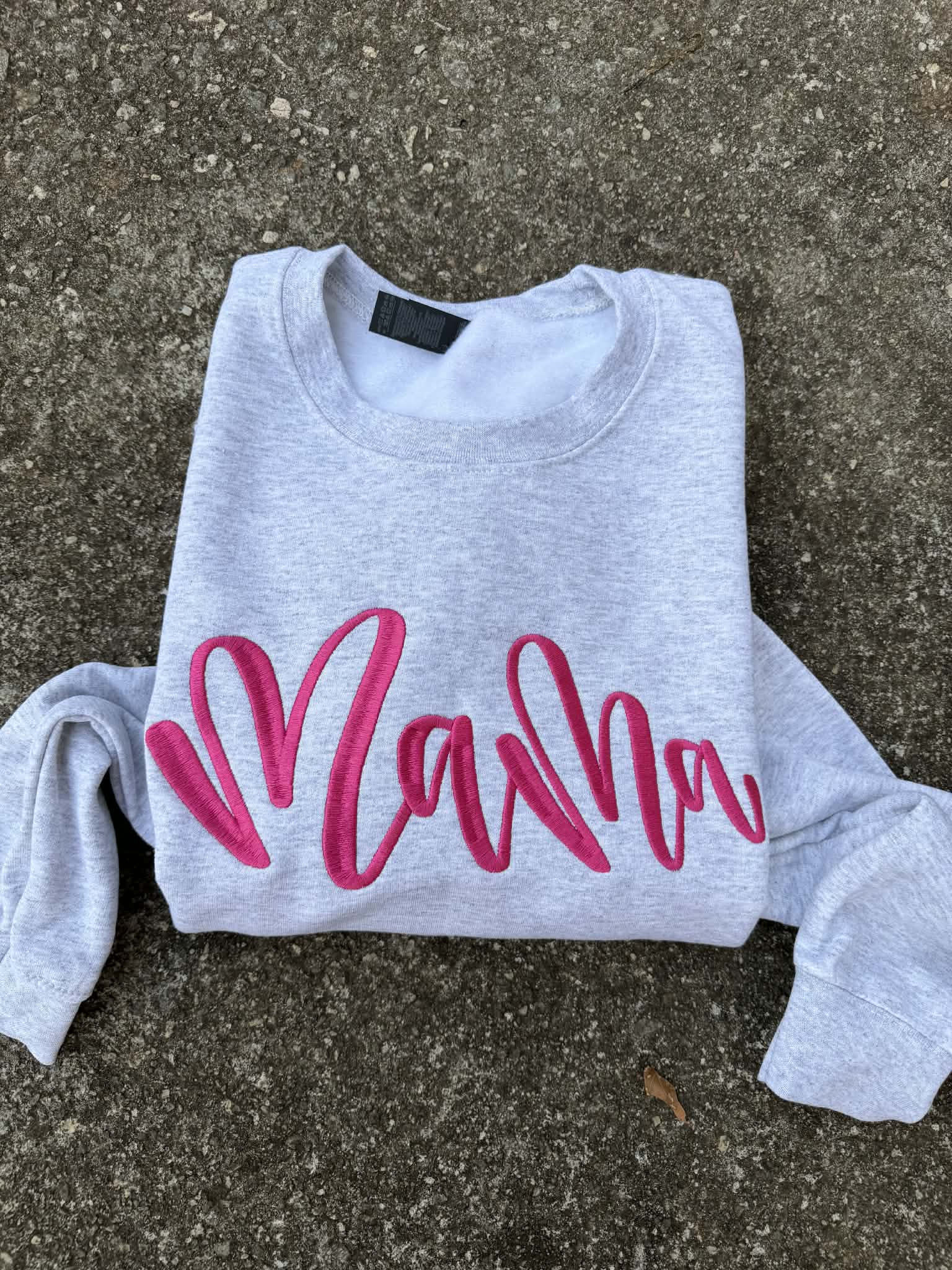 Mama Embroidered Sweatshirt