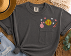 Meet Me At The 50 | Custom Embroidered Football Pocket Tee