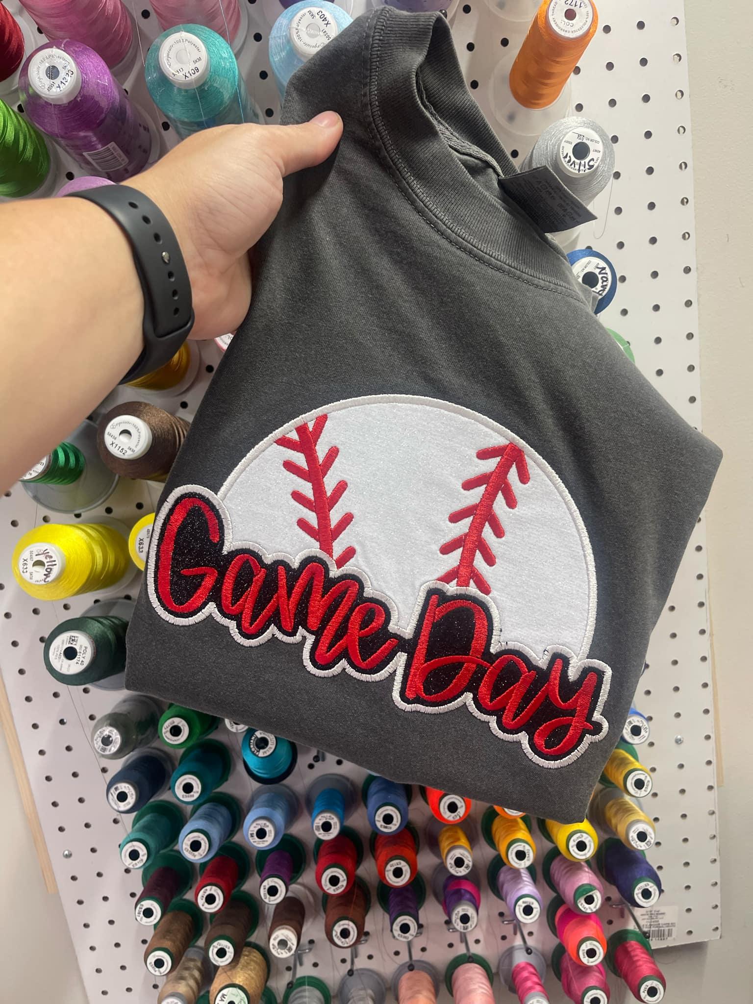 Game Day Baseball or Softball Sweatshirt or CC Short Sleeve Tee - Merch Girls