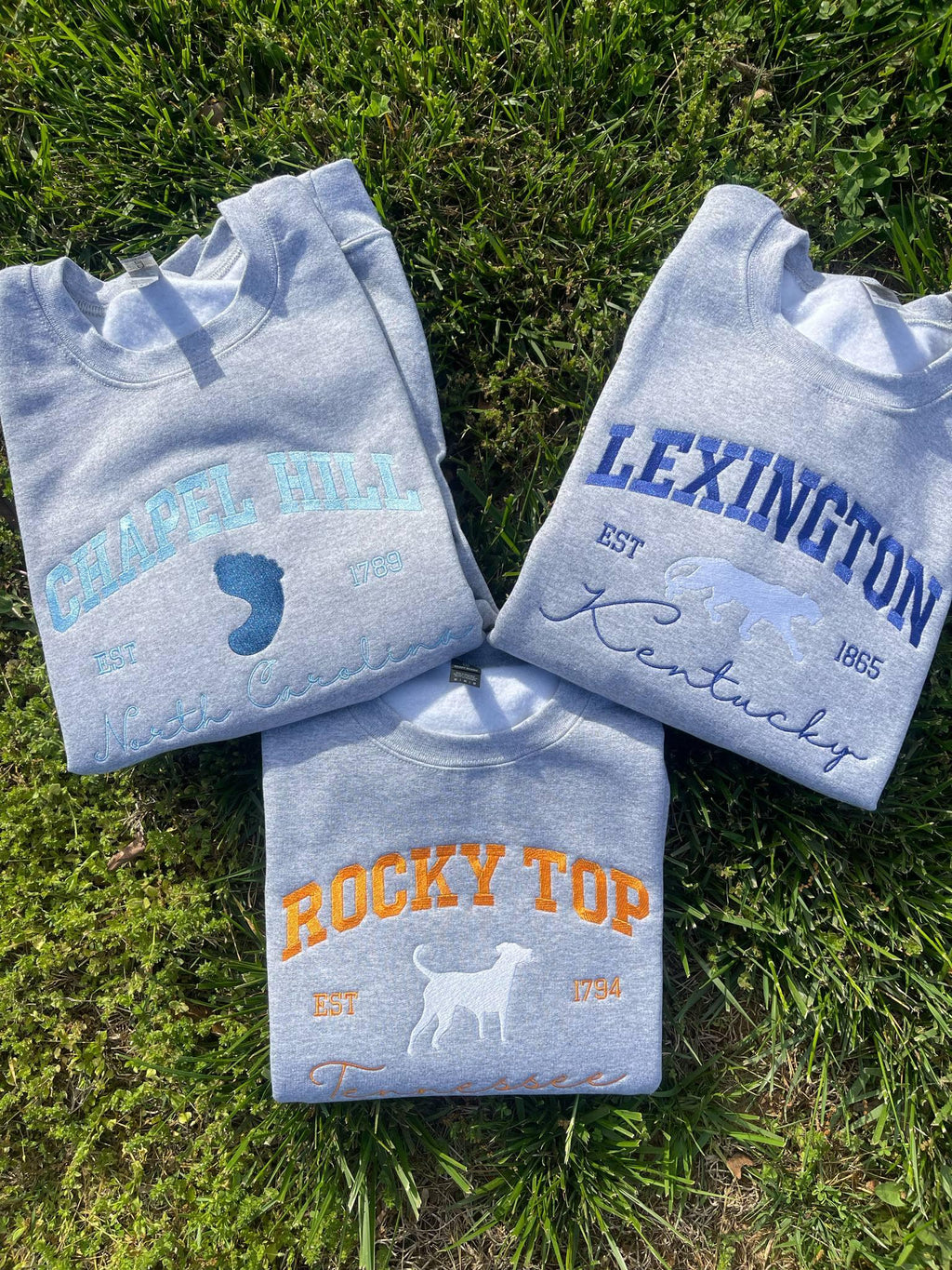 Hometown College/School Embroidered Shirt - Merch Girls