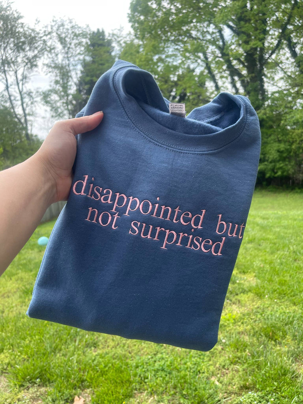 Custom Serif Embroidered Shirt | Your Words, Your Style | Quick Ship