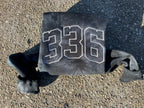Custom Mascot | Area Code Varsity Outline Embroidered Tie-Dyed Sweatshirt - Merch Girls