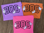 BOO Embroidered Comfort Color Tee