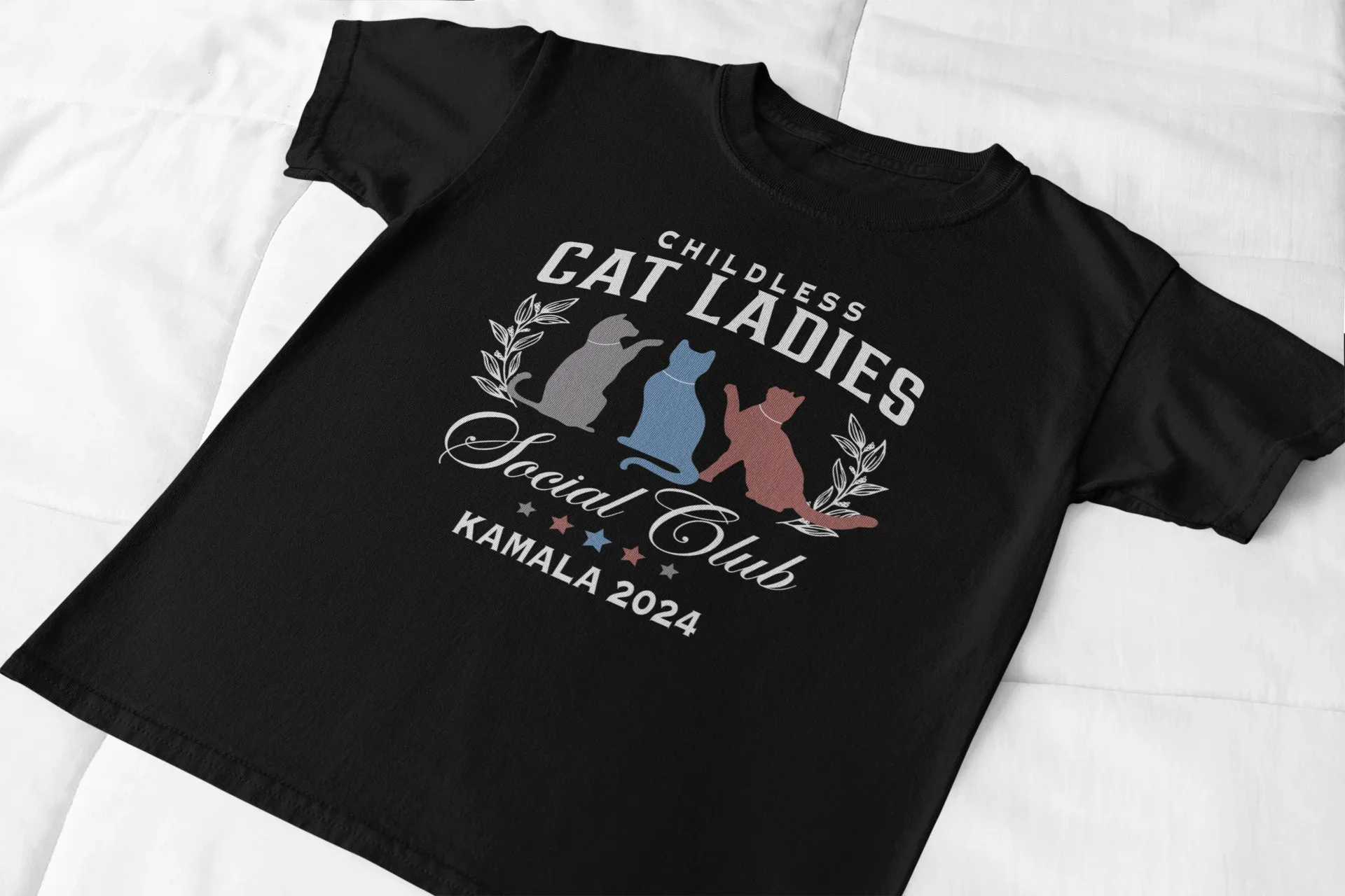 Childless Cat Ladies Social Club Graphic Tee - Merch Girls