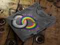 Proud Ally Circle Interlocking Graphic Tee - Merch Girls