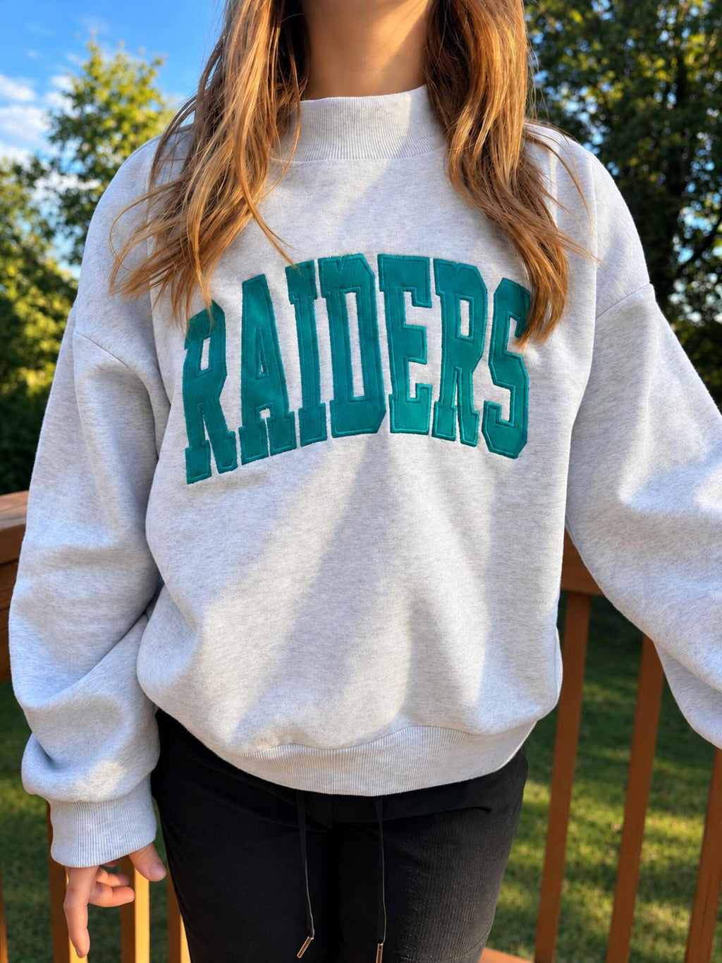 Hometown Headliner | Personalized Embroidered Mockneck Sweatshirt