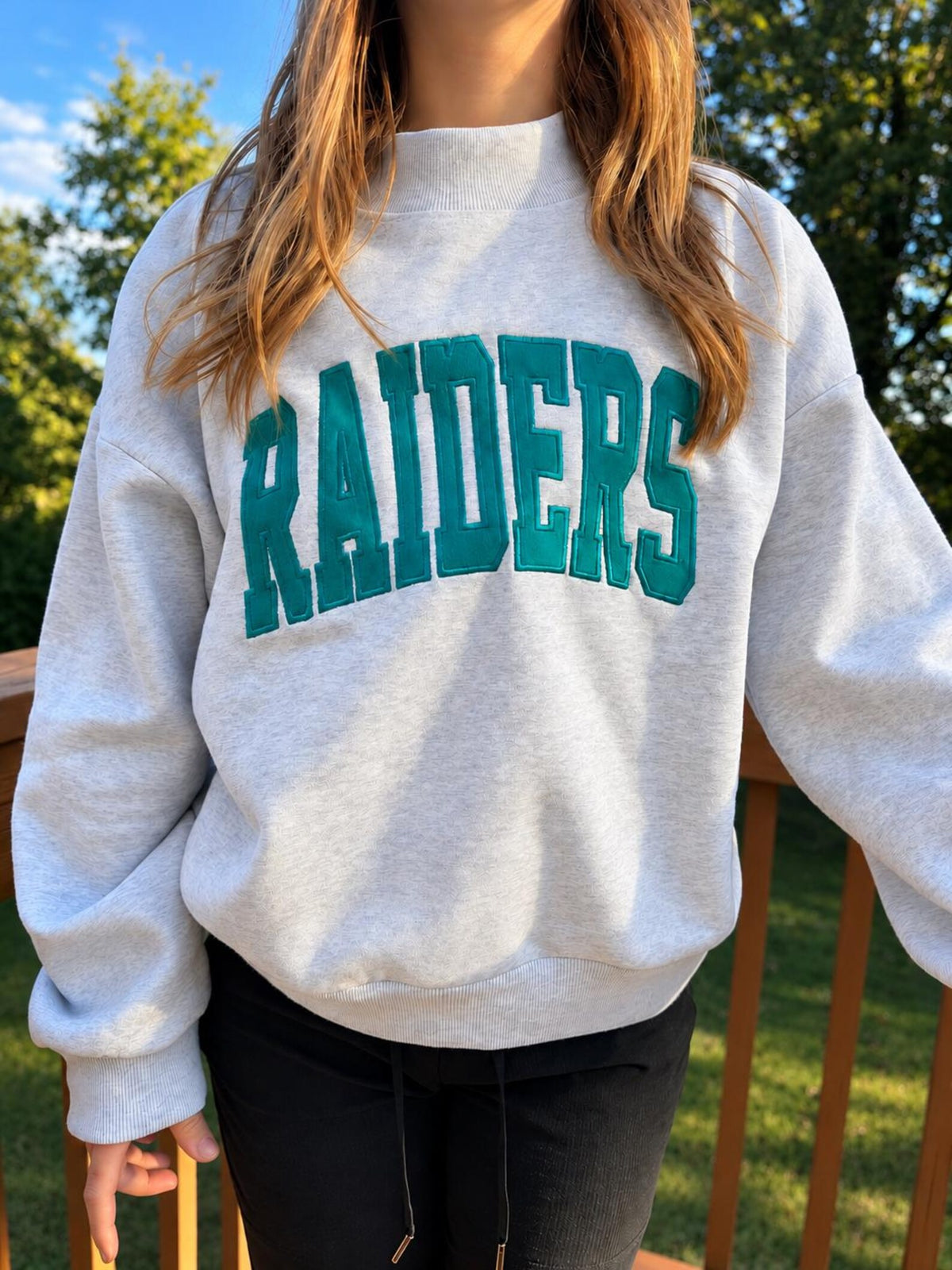 Hometown Headliner | Personalized Embroidered Mockneck Sweatshirt