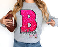 Bulldogs B Pink DTF Transfer - Merch Girls