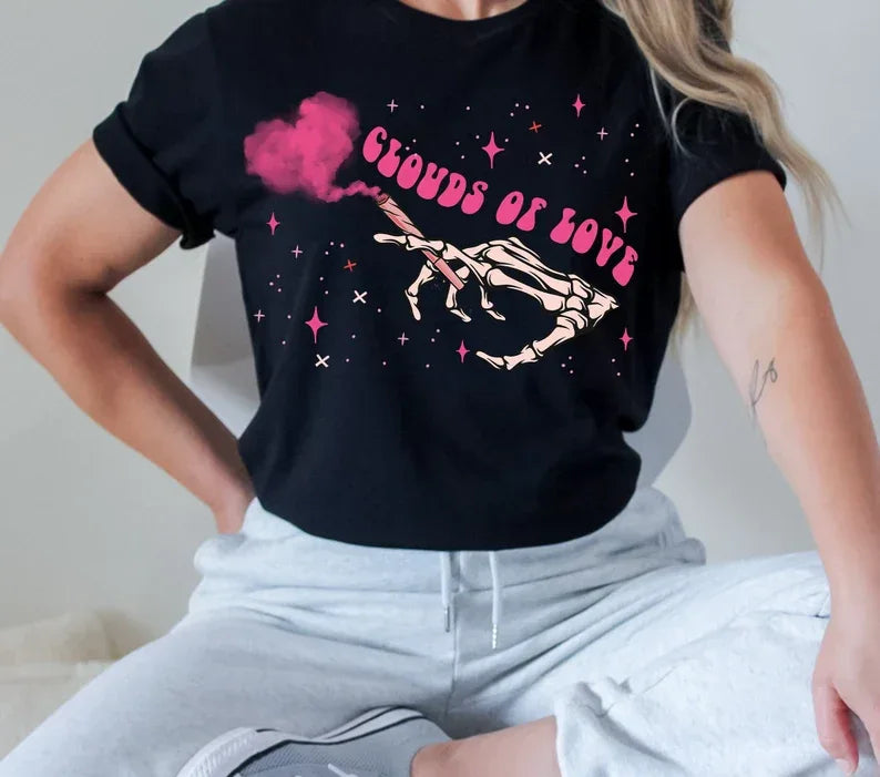 Clouds Of Love DTF Transfer - Merch Girls