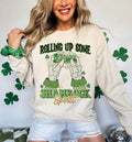 Rolling up some Shamrock Spirit DTF Transfer - Merch Girls