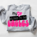 My Heart Belongs To The Eagles DTF Transfer - Merch Girls