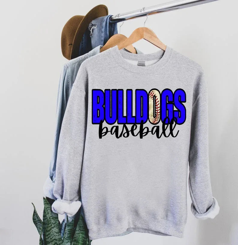 Bulldogs Baseball DTF Transfer - Merch Girls