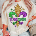 Mardi Gras DTF Transfer - Merch Girls