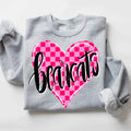Checkered Heart Completed Tee - Merch Girls