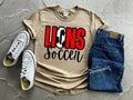 Lions Soccer DTF Transfer - Merch Girls