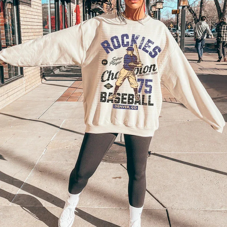Rockies Baseball DTF Transfer - Merch Girls