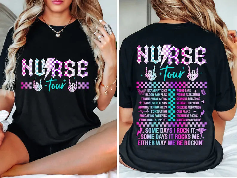 Nurse Tour Graphic Tee - Merch Girls