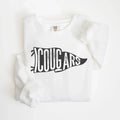 Cougars Pennant DTF Transfer - Merch Girls