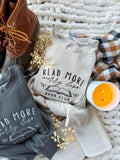 Read More Worry Less Embroidered Shirt - Merch Girls