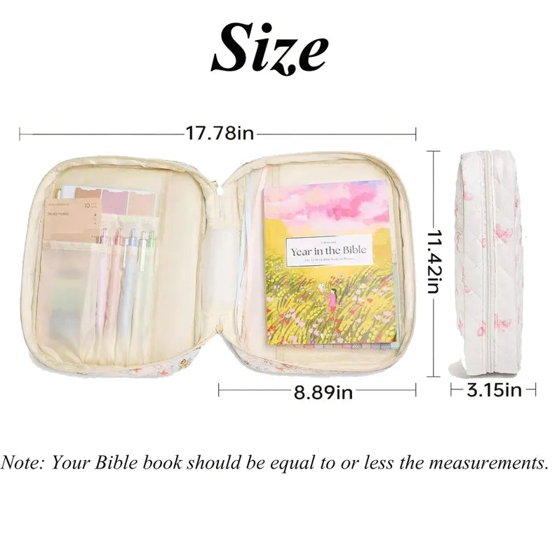 Bible/Planner Embroidered Covers with pen set