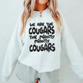 We are the Cougars DTF Transfer - Merch Girls