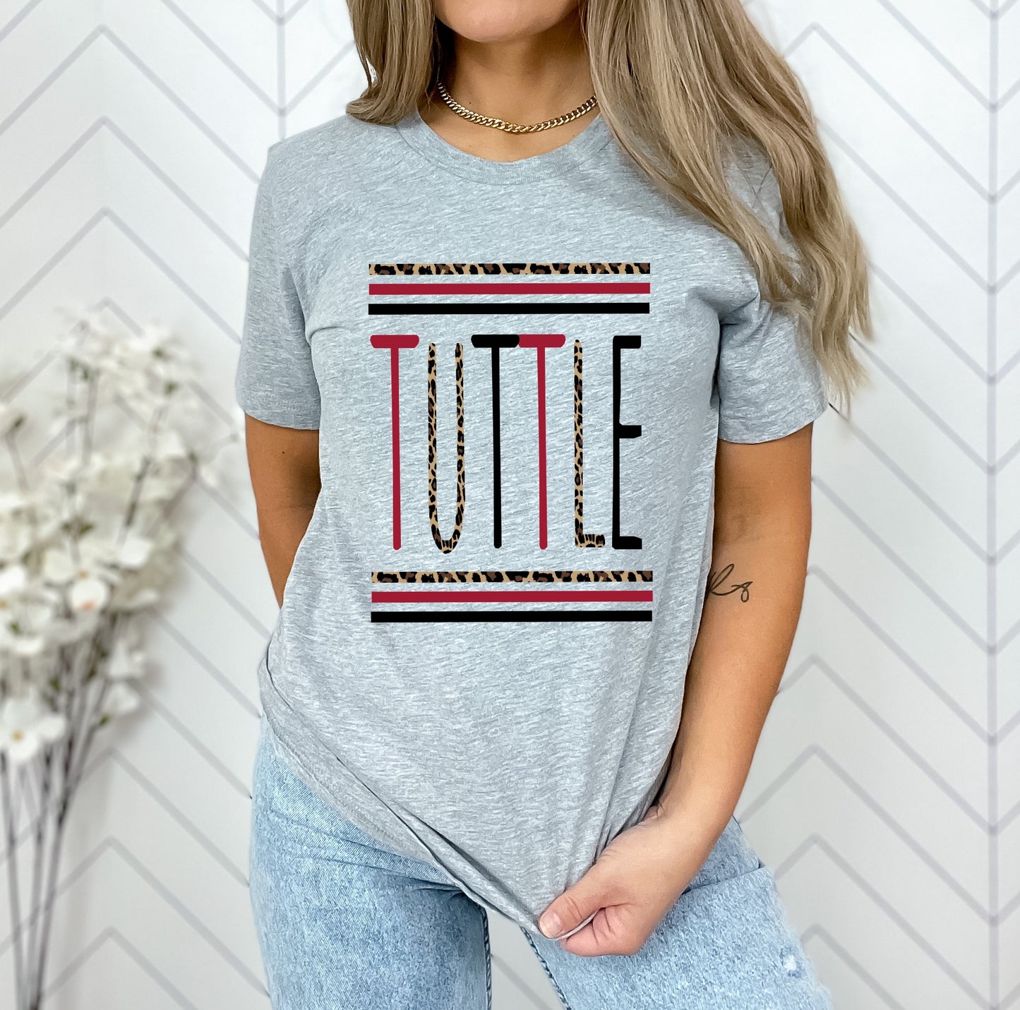 Tuttle Skinny Mascot Graphic Tee