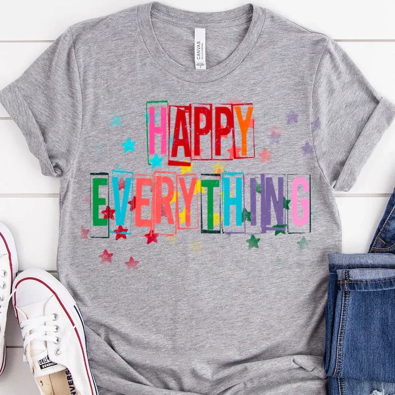 Happy Everything Burnbook Graphic Tee - Merch Girls