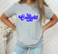 Caldwell Vintage Retro Shadow Distressed DTF Transfer - Merch Girls