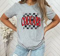 Cougars Red DTF Transfer - Merch Girls