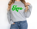 Tigers Vintage Retro Shadow Distressed DTF Transfer - Merch Girls