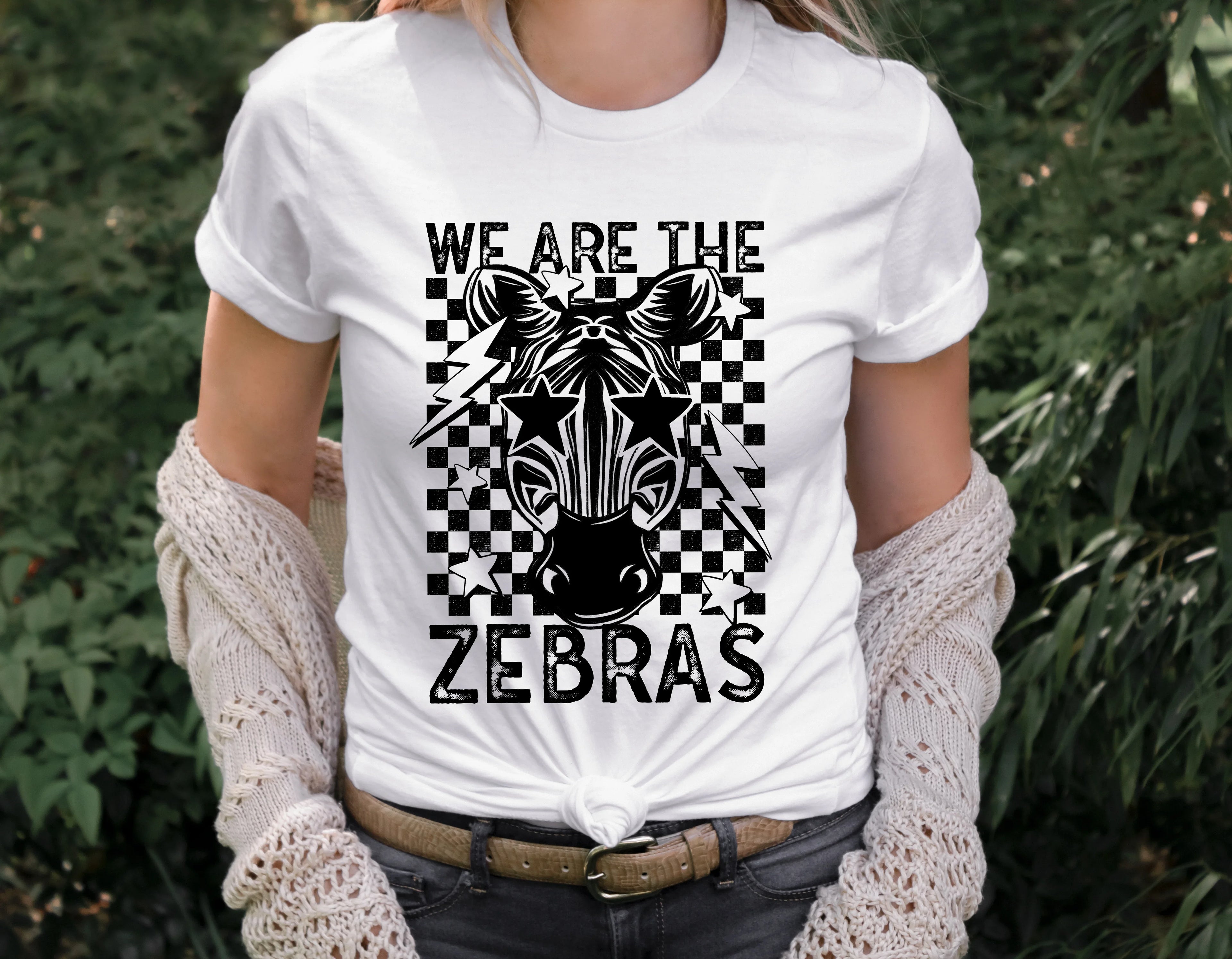 We Are The Zebras DTF Transfer - Merch Girls