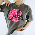 Cubs Pink Leopard DTF Transfer - Merch Girls