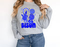 Bison Groovy DTF Transfer - Merch Girls